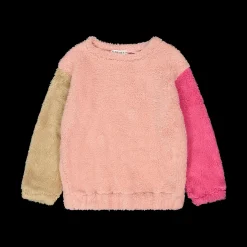 Pelliccetta contrasto colore bambina