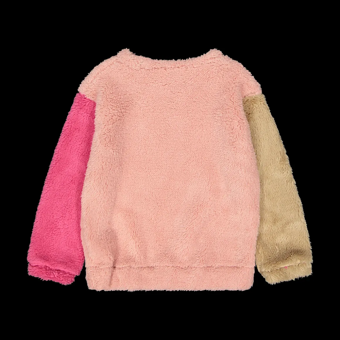 Pelliccetta contrasto colore bambina