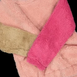 Pelliccetta contrasto colore bambina