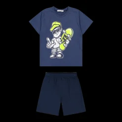 Pigiama corto in jersey bambino