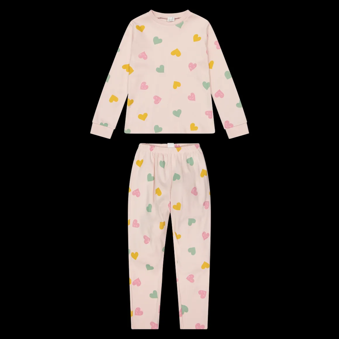 Pigiama in interlock per bambina