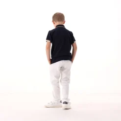 Polo elegante in piquet per bambino