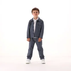 Polo elegante in piquet per bambino