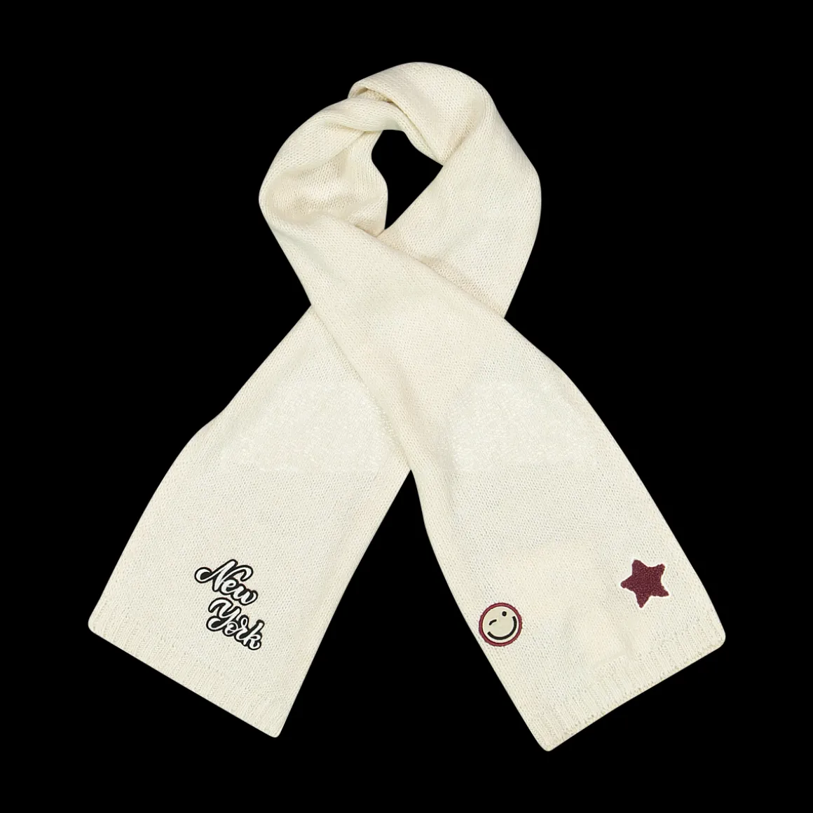 Sciarpa con patch per ragazza