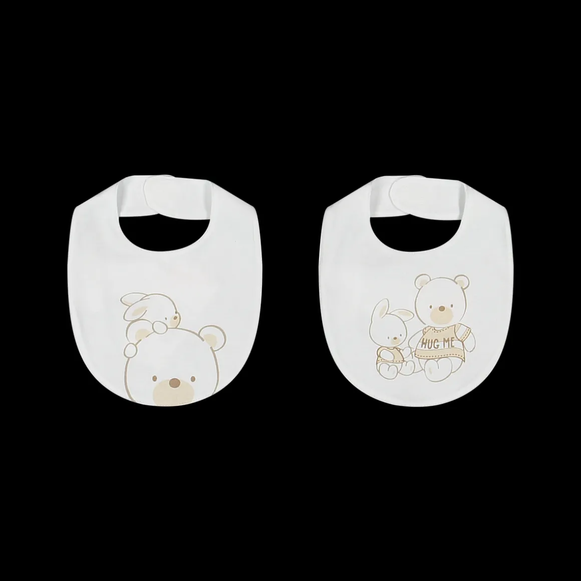Set 2 bavaglini con orsetti