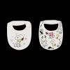 Set 2 bavaglini con Snoopy neonata
