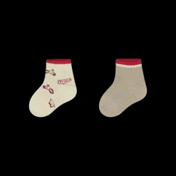 Set 2 calzini da bambino con fantasia orsetti