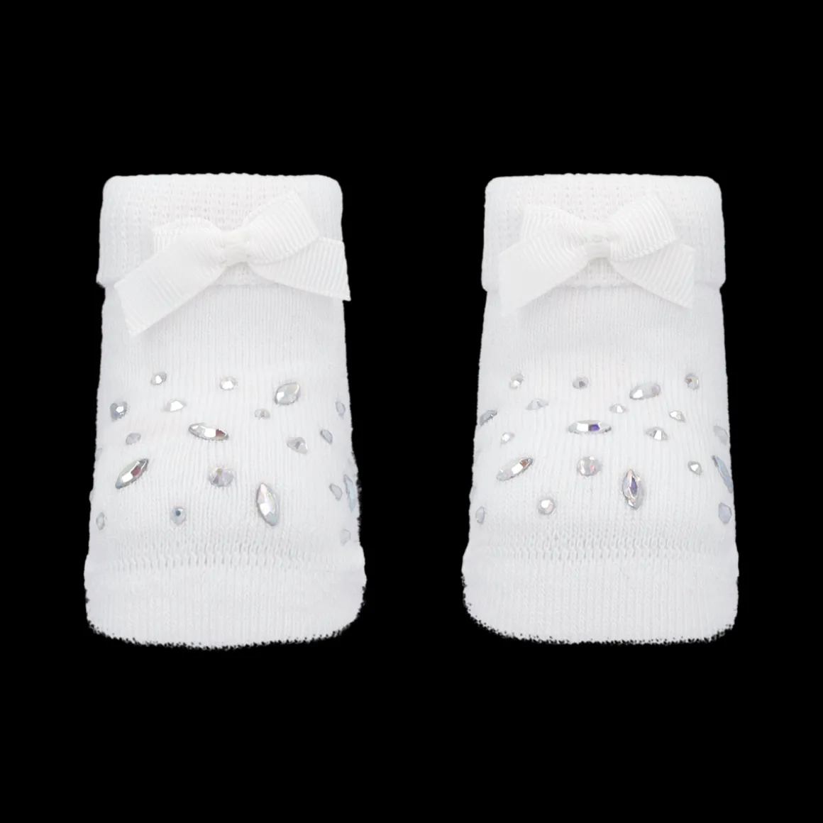 Set 2 calzini in spugna neonata