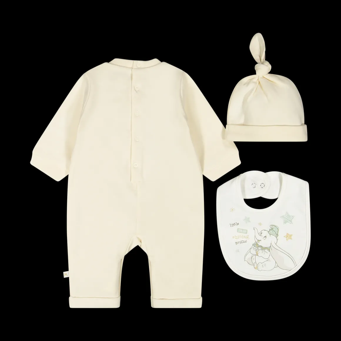 Set 3 pezzi unisex in felpa misto cotone