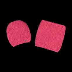 Set berretto e scaldacollo per bambina