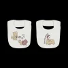 Set di due bavaglini unisex