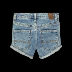 Short in denim da bambina