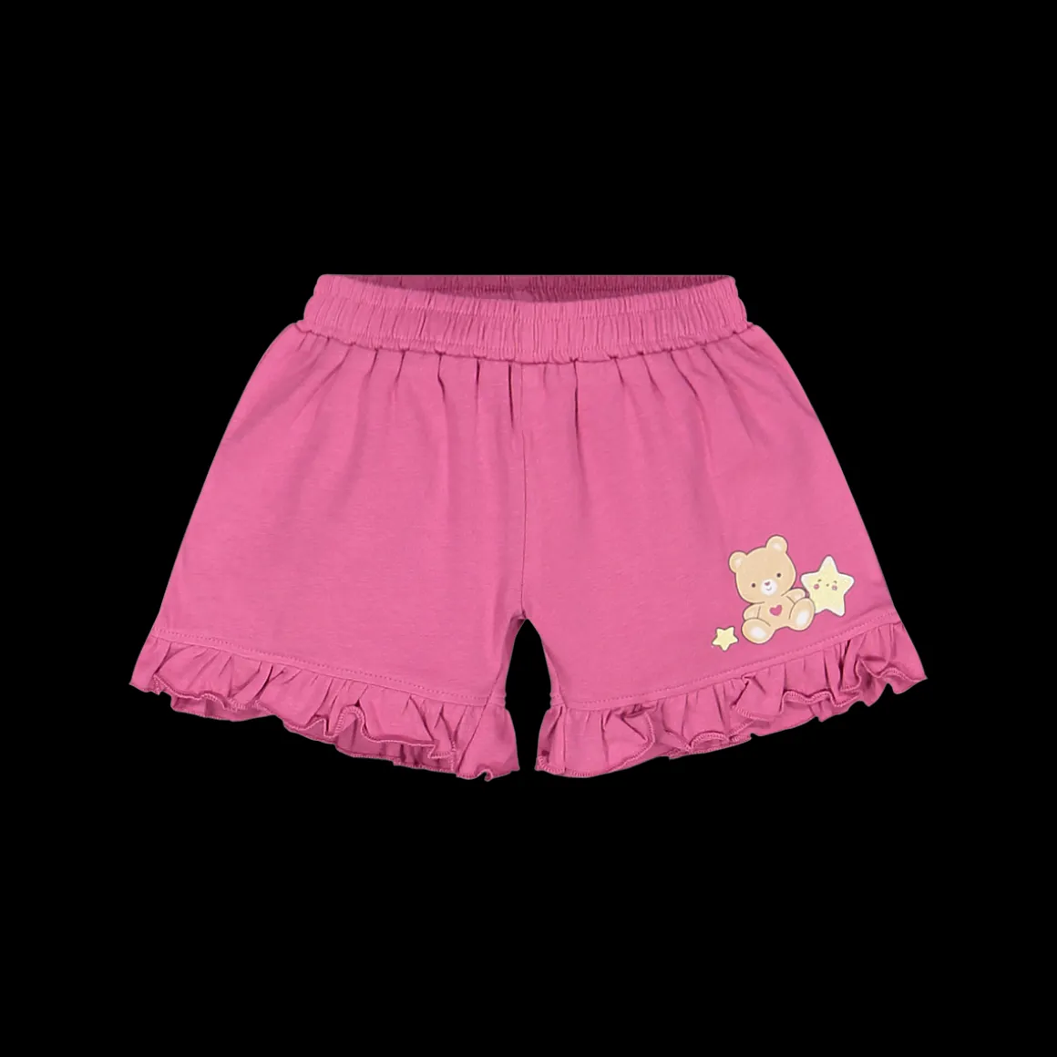 Shorts con balzina per neonata