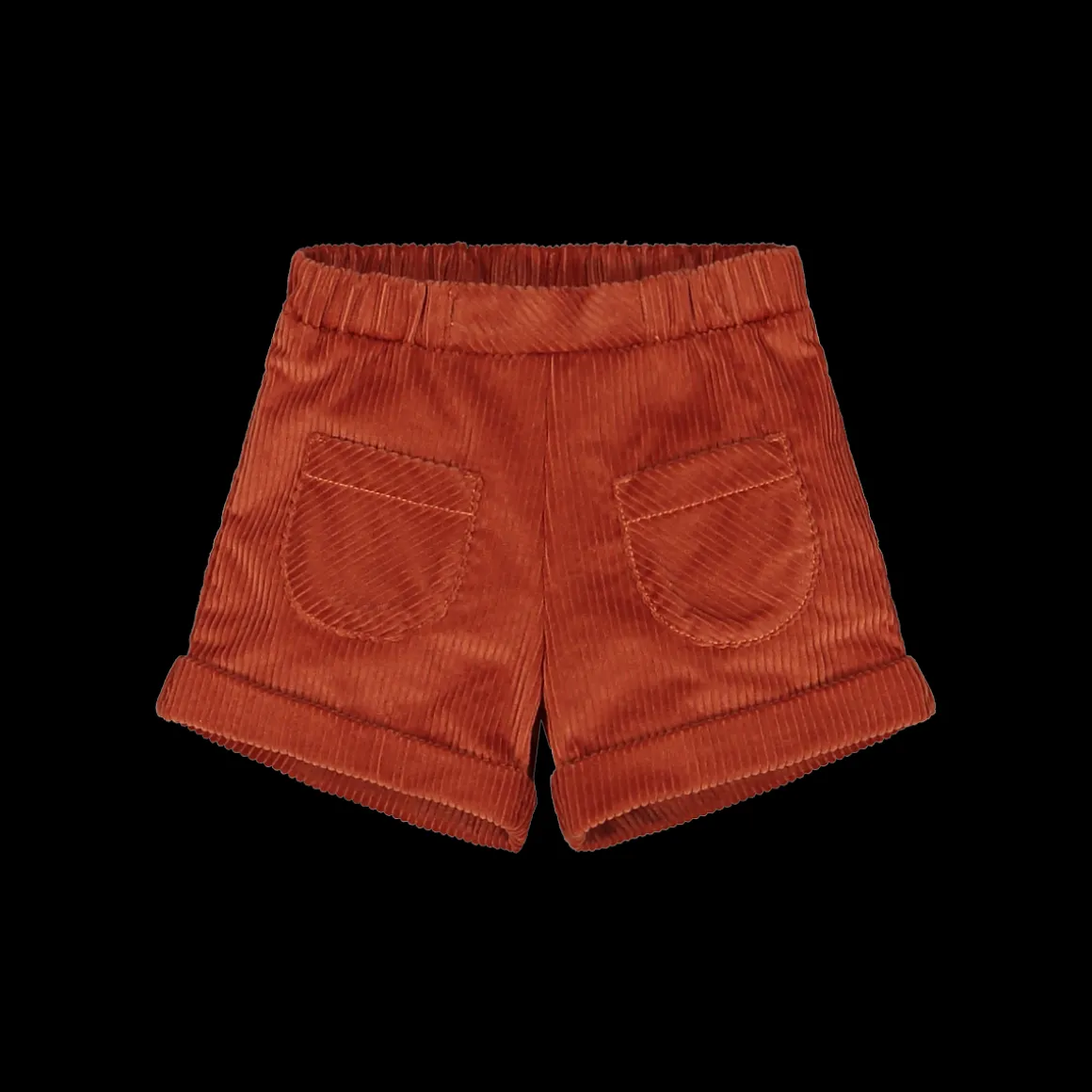 Shorts in velluto per neonata