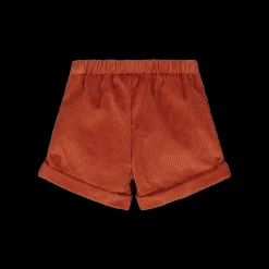 Shorts in velluto per neonata