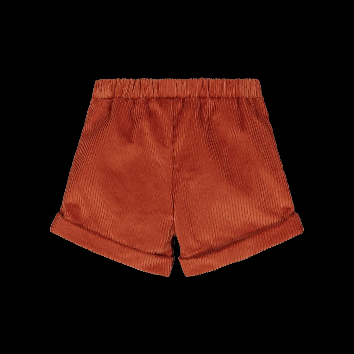 Shorts in velluto per neonata