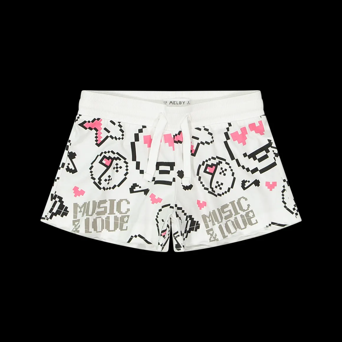 Shorts stampati per bambina