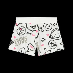 Shorts stampati per bambina