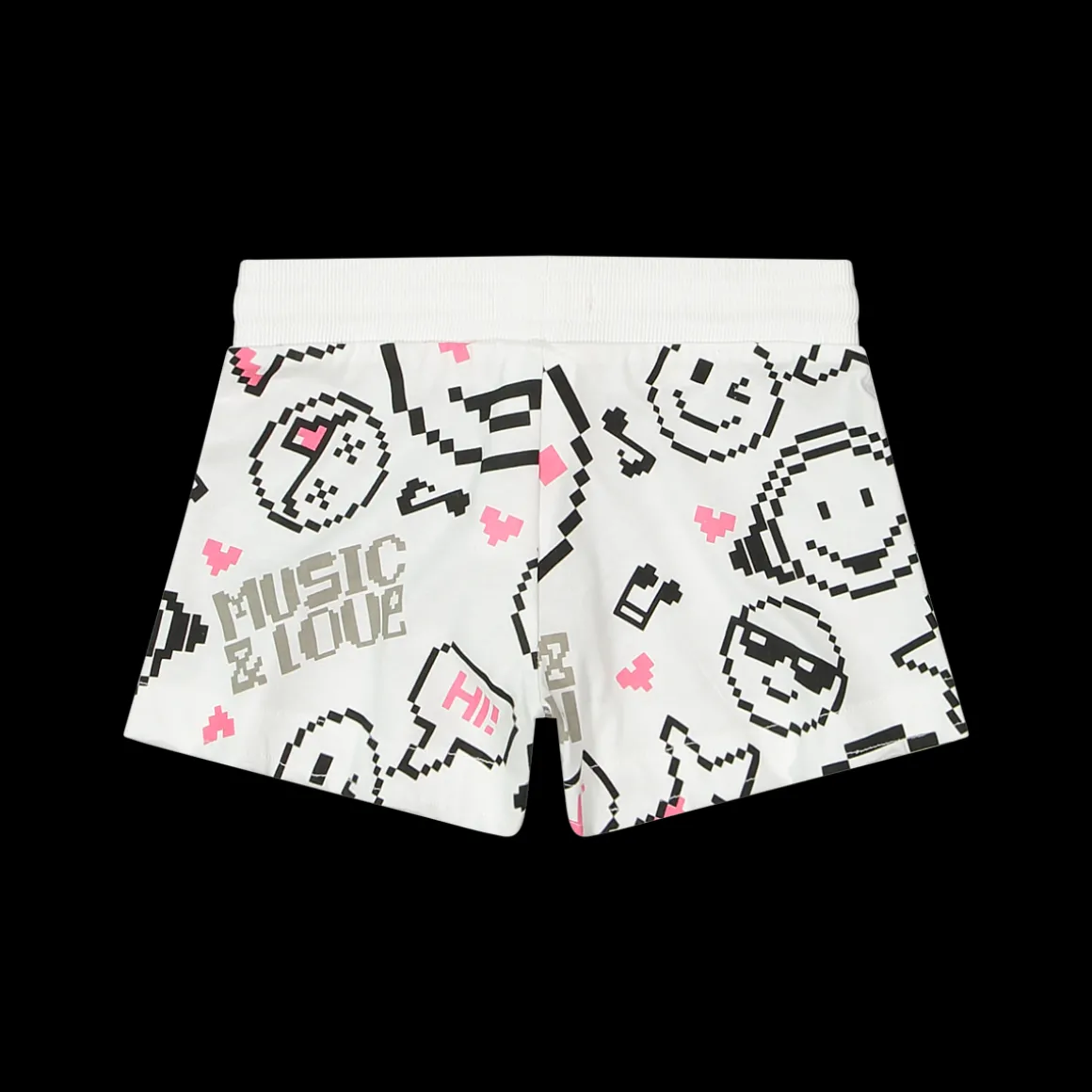 Shorts stampati per bambina
