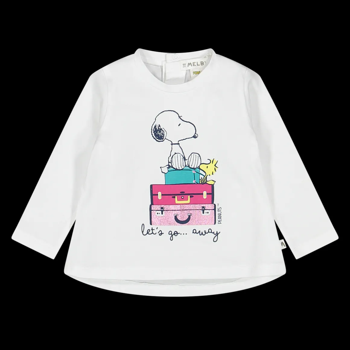 T- shirt manica lunga jersey elasticizzato bambina