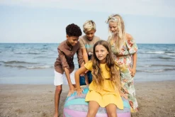 Top con stampa tropicale per bambina