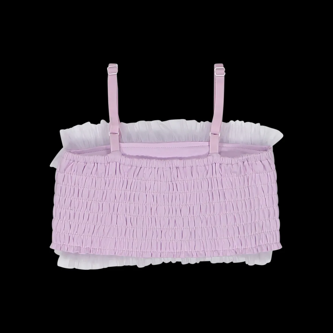 Top con tulle per bambina