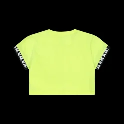 Top da bambina con arricciature