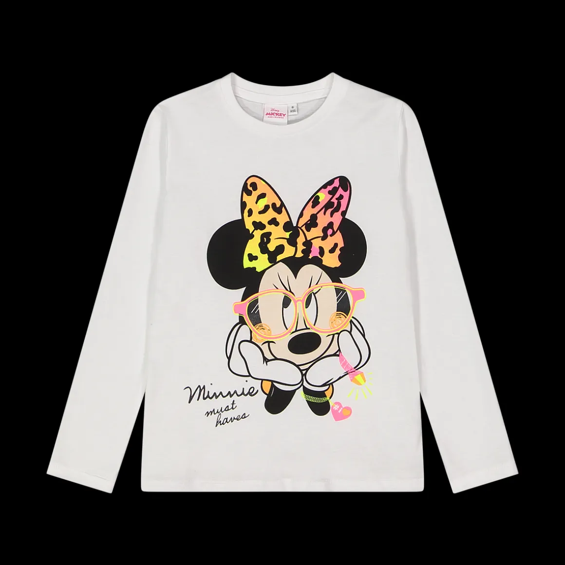 T-shirt a manica lunga Disney da bambina