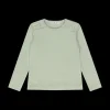 T-shirt a manica lunga in jersey lurex da bambina