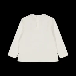 T-shirt a maniche lunghe in jersey stretch per neonata