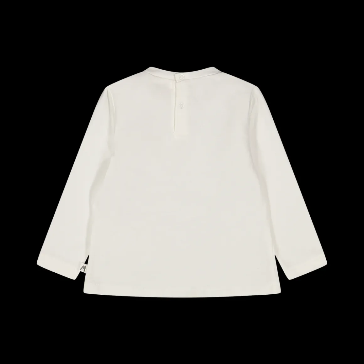 T-shirt a maniche lunghe in jersey stretch per neonata