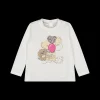 T-shirt a maniche lunghe per neonata