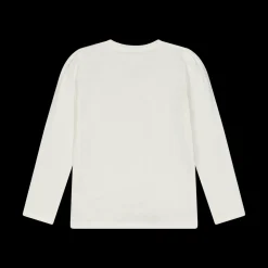 T-shirt bambina a manica lunga con strass