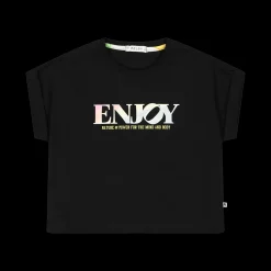 T-shirt boxy per bambina