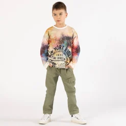 T-shirt colorata per ragazzo