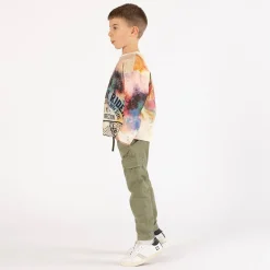 T-shirt colorata per ragazzo