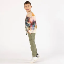 T-shirt colorata per ragazzo