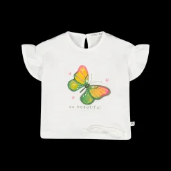 T-shirt con applicazioni per bambina