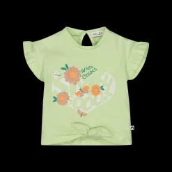 T-shirt con nodo per neonata