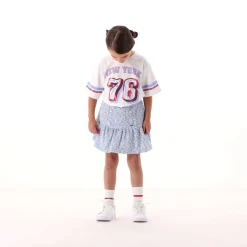 T-shirt con paillettes per bambina