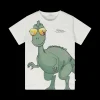 T-shirt con personaggi da bambino