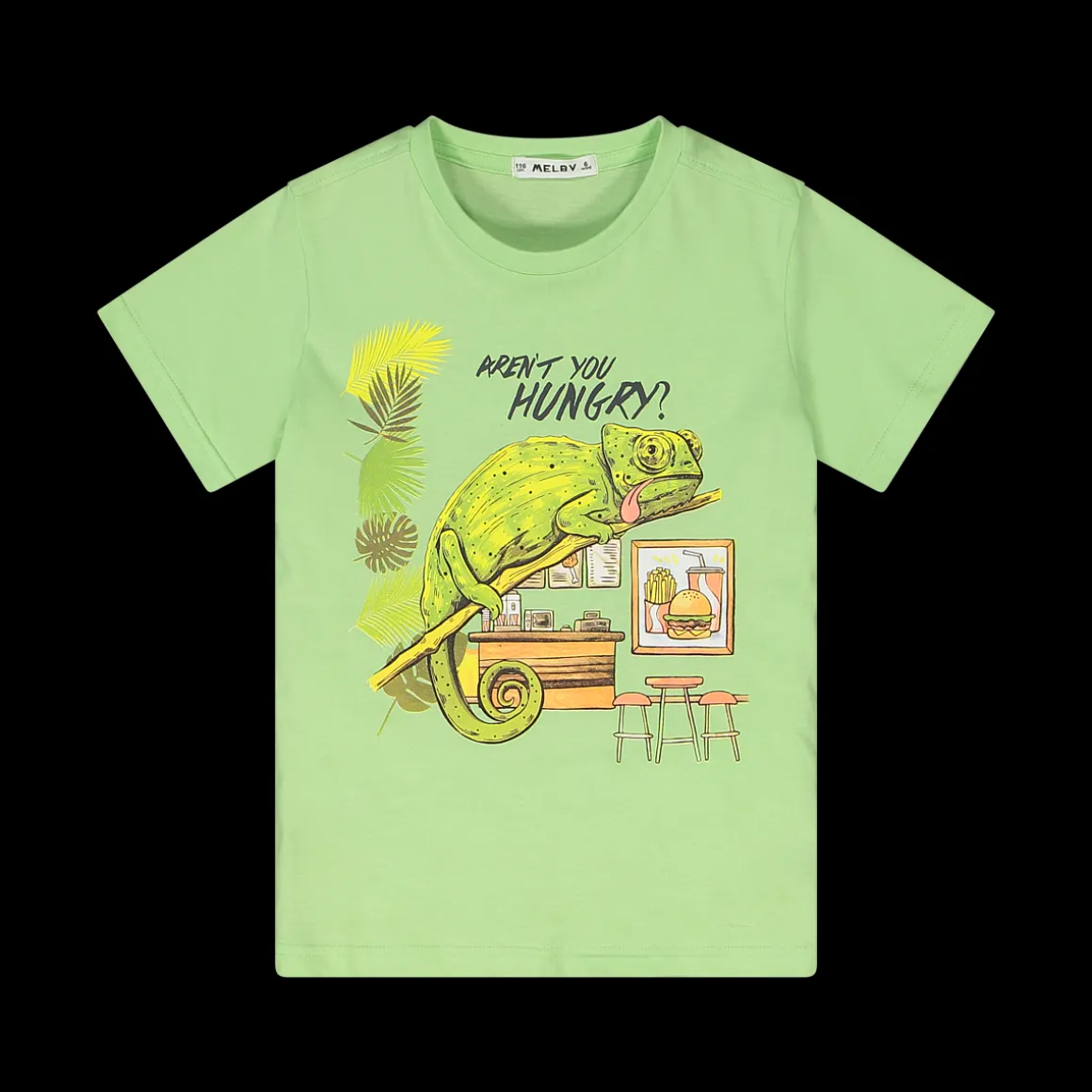 T-shirt con personaggi da bambino