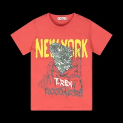 T-shirt con personaggi da bambino
