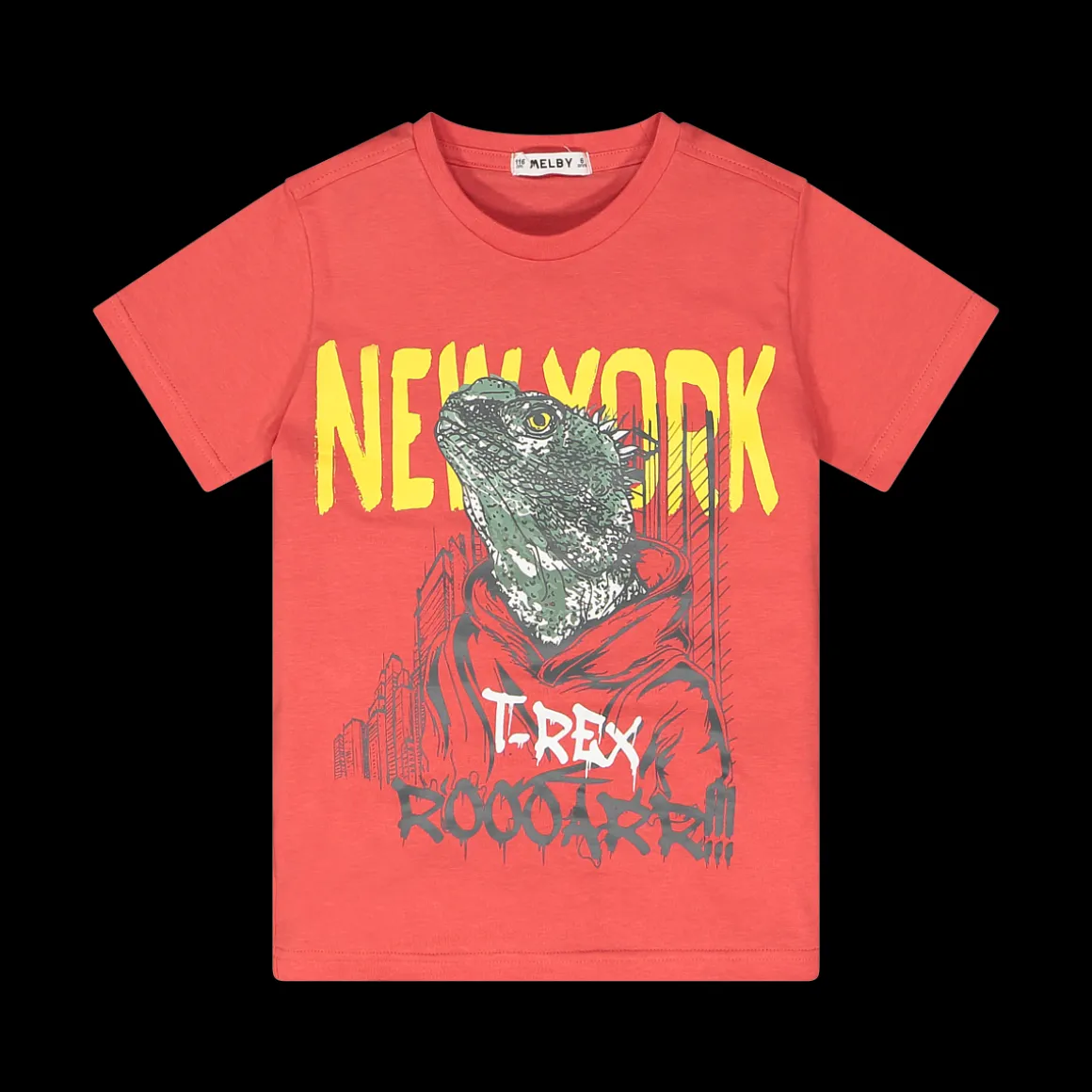 T-shirt con personaggi da bambino