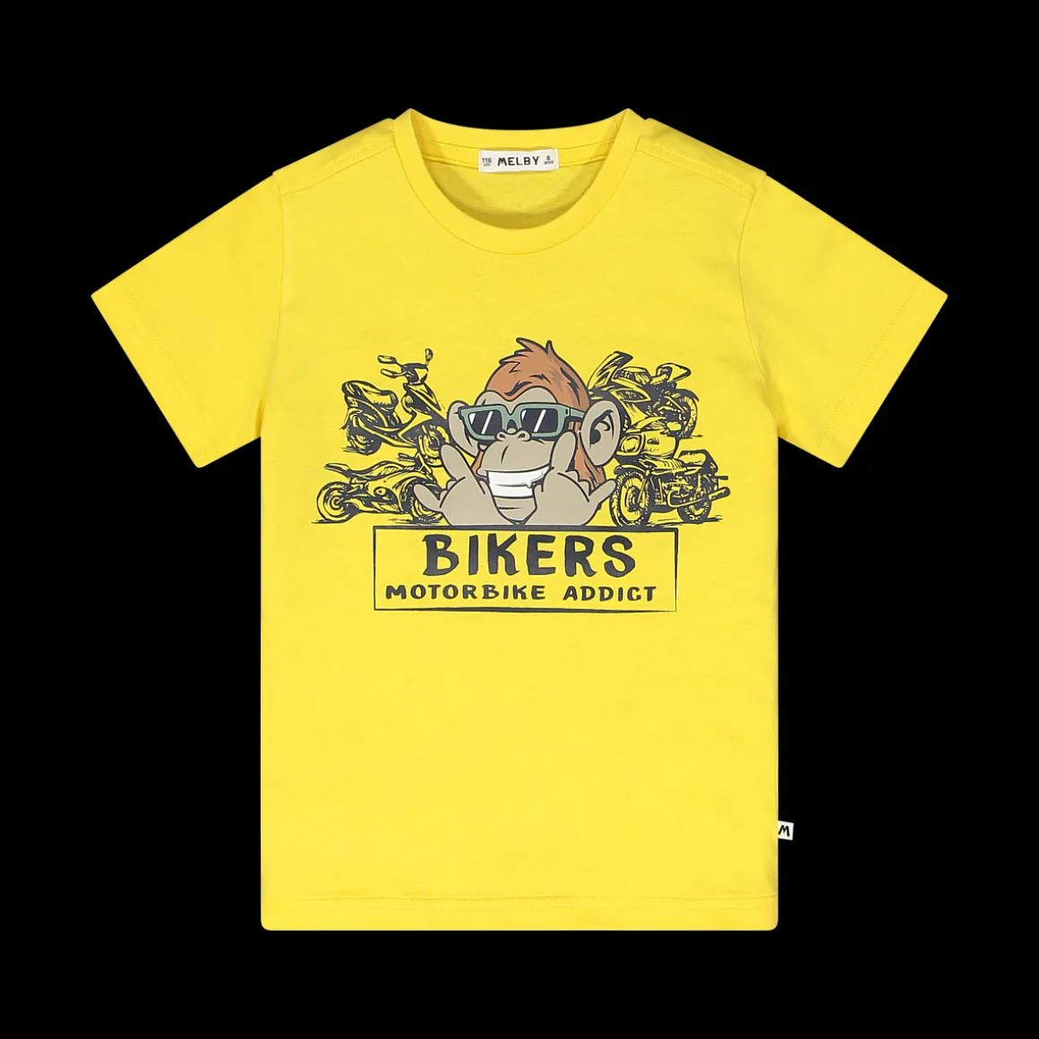 T-shirt con personaggi da bambino