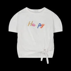 T-shirt con ricamo per bambina