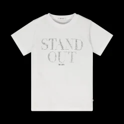 T-shirt con scritta da bambino