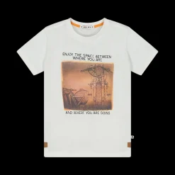 T-shirt con spacchi da bambino