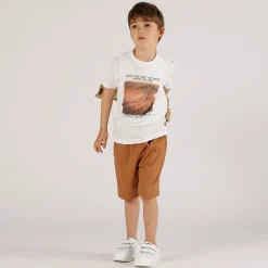 T-shirt con spacchi da bambino