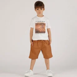 T-shirt con spacchi da bambino